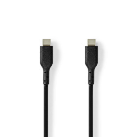 CCGL60710BK20 Usb-kabel | usb 2.0 | usb-c™ male | usb-c™ male | 240 w | 480 mbps | vernikkeld | 2.00 m