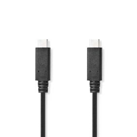 CCGL64750BK10 Usb-kabel | usb 3.2 gen 2x2 | usb-c™ male | usb-c™ male | 240 w | 8k@30hz | 10 gbps | ve