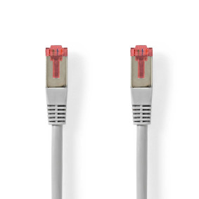 CCGL85220GY05 Cat6 netwerkkabel | rj45 male | rj45 male | sf/utp | 0.50 m | rond | pvc | grijs | label