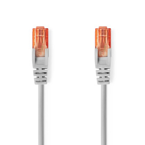 CCGL85230GY200 Cat6 netwerkkabel | rj45 male | rj45 male | u/utp | 20.0 m | rond | pvc | grijs | label