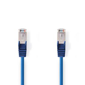 CCGP85121BU150 Cat5e netwerkkabel | sf/utp | rj45 male | rj45 male | 15.0 m | rond | pvc | blauw | polybag