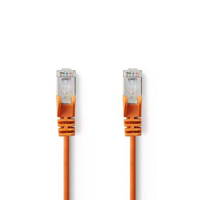 CCGP85121OG75 Cat5e netwerkkabel | sf/utp | rj45 male | rj45 male | 7.50 m | rond | pvc | oranje | polybag