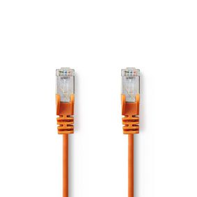 CCGP85121OG75 Cat5e netwerkkabel | sf/utp | rj45 male | rj45 male | 7.50 m | rond | pvc | oranje | polybag