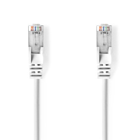 CCGP85121WT15 Cat5e netwerkkabel | sf/utp | rj45 male | rj45 male | 1.50 m | rond | pvc | wit | envelop