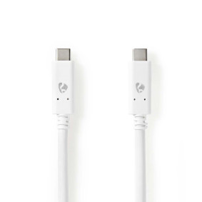 CCGW64750WT10 Usb-kabel | usb 3.2 gen 2 | usb-c™ male | usb-c™ male | 100 w | 4k@60hz | 10 gbps | vern