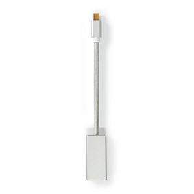 CCTB37450AL02 Mini displayport-kabel | displayport 1.2 | mini-displayport male | displayport female | 21.6 gbps | 