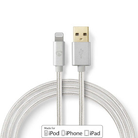 CCTB39300AL20 Lightning kabel | usb 2.0 | apple lightning 8-pins | usb-a male | 480 mbps | verguld | 2.00 m | rond