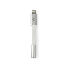CCTB39950AL015 Lightning Adapter | Apple Lightning | 3,5 mm Female | Verguld | 0.15 m | Rond | Nylon Hoes | Alumini