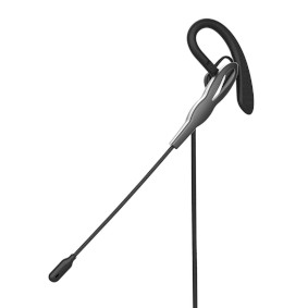 CHSTUM210BK Pc-headset | in-ear | mono | usb type-a / usb type-c™ | inklapbare microfoon | grijs / zwart