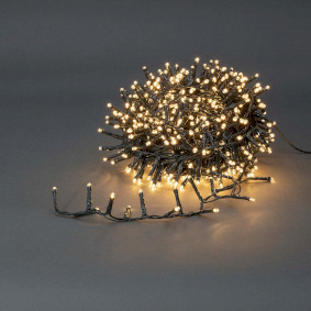 CLCC400 Kerstverlichting | compacte cluster | 400 led's | warm wit | 8.00 m | licht effecten: 7 | binnen & b