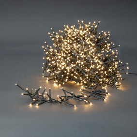 CLCS1512 Kerstverlichting | cluster | 1512 led's | warm wit | 11.00 m | licht effecten: 7 | binnen & buiten |