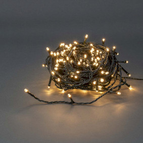 CLLS180 Kerstverlichting | koord | 180 led's | warm wit | 13.50 m | licht effecten: 7 | binnen & buiten | ne