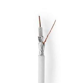 CSBR4050WT1000 Coaxkabel op haspel | 4g / lte secure | 75 ohm | drievoudig afgeschermd | eca | 100.0 m | coax | pvc