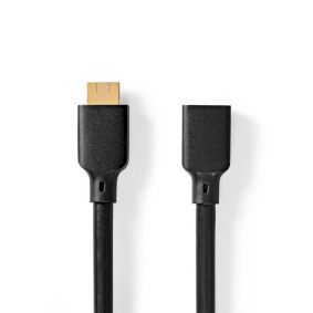 CVGB35090BK10 Ultra high speed ​​hdmi™-kabel | hdmi™ connector | hdmi™ female | 8k@6