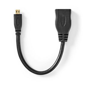 CVGP34790BK02 High speed ​​hdmi™-kabel met ethernet | hdmi™ micro-connector | hdmi™ 