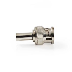 CVVC01905ME Bnc-kabelbeschermer | recht | male | vernikkeld | 50 ohm | krimp | diameter kabelinvoer: 6.0 mm | st