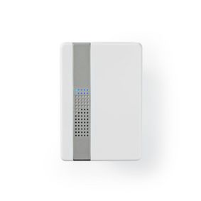 DOORB223CWT Draadloze deurbelset | netvoeding | 220 - 240 v ac 50 hz | 1x cr2032 | volume: 80 db | signaalbereik