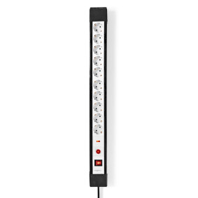 ESC103SPF1PRO Stekkerdoos | randaarde stekker / type f (cee 7/7) | 10-wegs | 3.00 m | 3680 w | 16 a | soort aardin