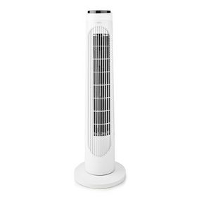 FNTR13CWT40 Torenventilator | 3 snelheden | zwenkfunctie | 50 w | afstandsbediening | wit / zwart