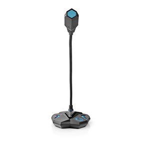 GMICGU100BK Streaming- en gamingmicrofoon | gebruikt voor: desktop / notebook | usb | output: 1x 3,5 mm audio ou