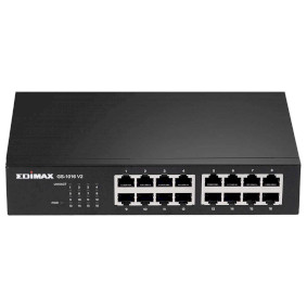 GS-1016V2 16-poorts gigabit-switch zwart