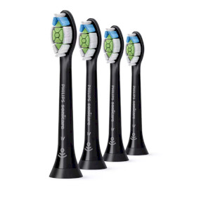 HX6064/11 Hx6064/11 sonicare w2 optimal white standaard sonische opzetborstels - 4 stuks zwart
