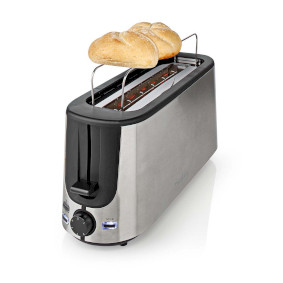 KABT310EAL Broodrooster | roestvrij stalen serie | 2 sneetjes brood | 1 lange sleuf | bruining niveaus: 6 | ont