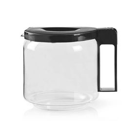 KACM003CP Glazen koffiekan | geschikt voor: moccamaster cd / gcs / kbg / excellent 10sn | 1.25 l | zwart