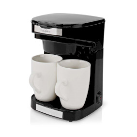 KACM140EBK Koffiezetapparaat | maximale capaciteit: 0.25 l | aantal kopjes tegelijk: 2 | zwart