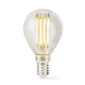 LBFE14G452 Led-filamentlamp e14 | g45 | 4.5 w | 470 lm | 2700 k | dimbaar | warm wit | retrostijl | 1 stuks | d