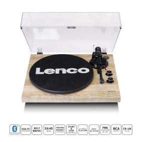 LBT-188PI Platenspeler met bluetooth®-overdracht pine