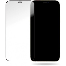 MOB-54261 Glass Screen Protector - Black Frame - Apple iPhone 12/12 Pro 