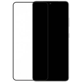 MOB-54614 Glass Screen Protector - Black Frame - Samsung Galaxy S21