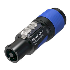 NTR-NAC3FXXAWS Afsluitbare kabelconnector, power-in, schroefklemmen, blauw