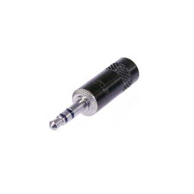 NTR-NYS231B Stereoconnector 3.5 mm male zwart