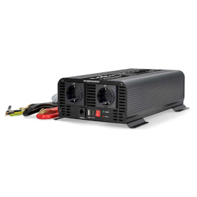 PIP100012FBK Omvormer pure sinusgolf | ingangsvoltage: 12 v dc | apparaat stroomoutput: type f (cee 7/3) / usb-a 