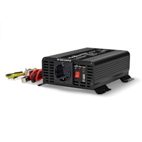 PIP30012FBK Omvormer pure sinusgolf | ingangsvoltage: 12 v dc | apparaat stroomoutput: type f (cee 7/3) / usb-a 