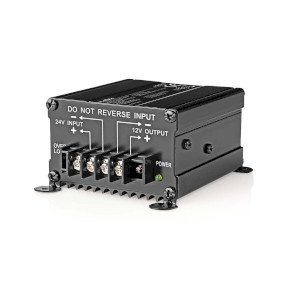 POCO103 Power converter | auto aangedreven | 24 v dc | 12 v dc | 120 w | schroefklem | voorzien van zekering