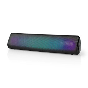 SPBT2006BK Bluetooth®-speaker | maximale batterijduur: 6 uur | tafelmodel | 18 w | stereo | ingebouwde mic