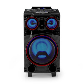 SPPT800BK Bluetooth® party speaker | maximale batterijduur: 6.5 uur | 120 w | handgreep | feestverlichtin