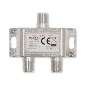 SSPL210ME Satellietsplitter | 5 - 2400 mhz | 6.5 db | aantal ingangen: 1 | outputs: 2 | impedantie externe spe
