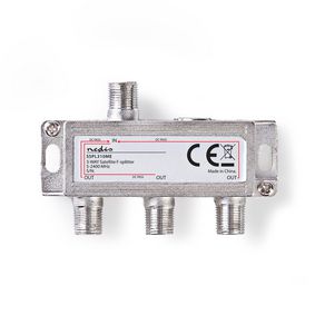 SSPL310ME Satellietsplitter | 5 - 2400 mhz | 10.5 db | aantal ingangen: 1 | outputs: 3 | impedantie externe sp