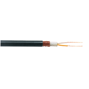 TASR-C255 Microfoonkabel op haspel 2x 0.22 mm² 100 m zwart