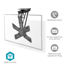 TVCM5850BK Smartlife motorised tv ceiling mount | 23 - 65 