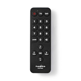 TVRC21SNBK Universele afstandsbediening | voorgeprogrammeerd | 2 apparaten | disney + button / grote knoppen / 
