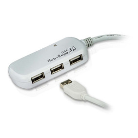 UE2120H 12 m 4 poorten usb 2.0 verlengkabel (daisy-chaining tot 60 m)