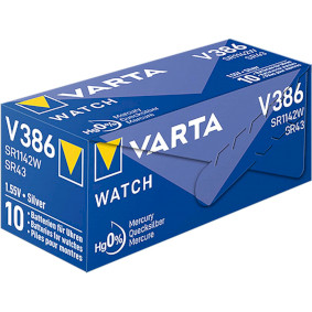 VARTA-V386 Zilveroxide batterij sr43 1.55 v 105 mah 1-pack