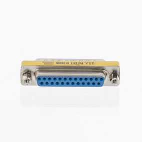 VLCP52818M Seriële adapter sub-d 25-pins male - sub-d 25-pins female metaal