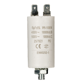 W1-11006N Condensator 6.0uf / 450 v + aarde
