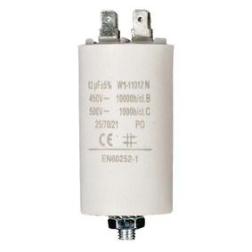 W1-11012N Condensator 12.0uf / 450 v + aarde